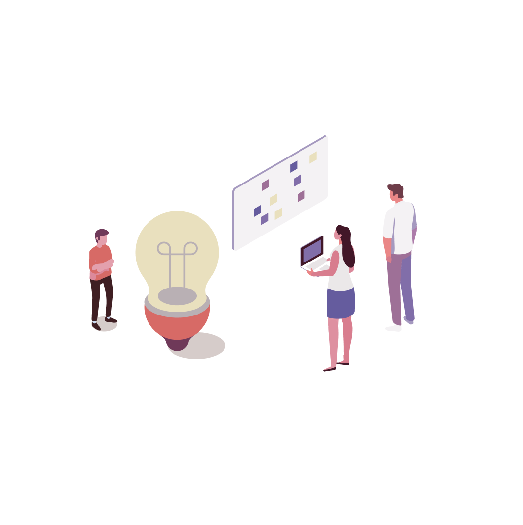 会社案内のイラスト