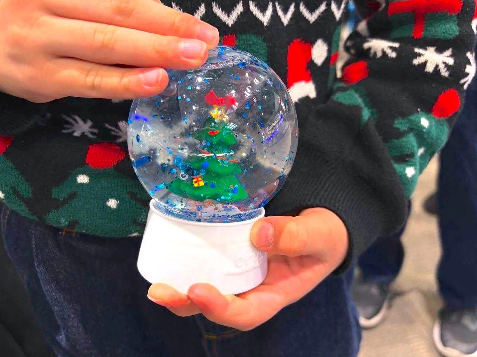 クリスマススノードーム