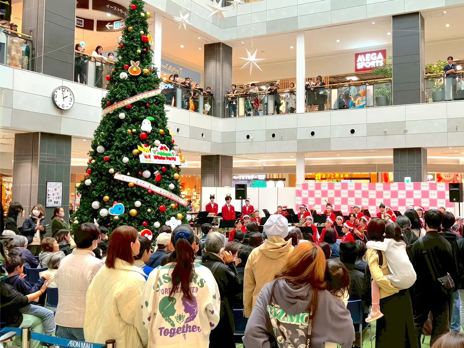 クリスマスツリー点灯式