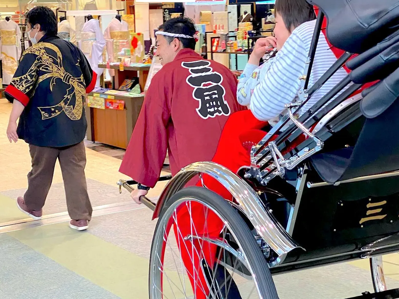 人力車乗車体験